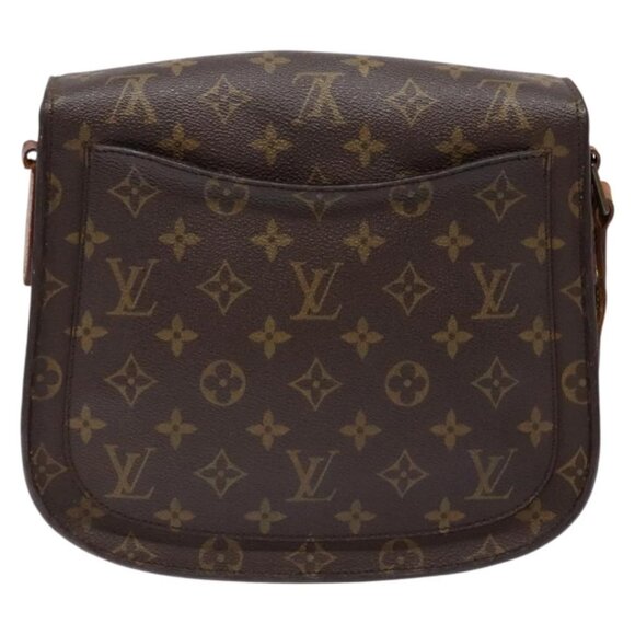 LOUIS VUITTON Monogram Monogram Saint Cloud GM Shoulder Bag M51242 Auth 135102 - Picture 2 of 15
